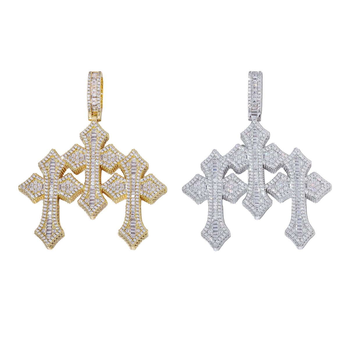 Triple Cross Pendants