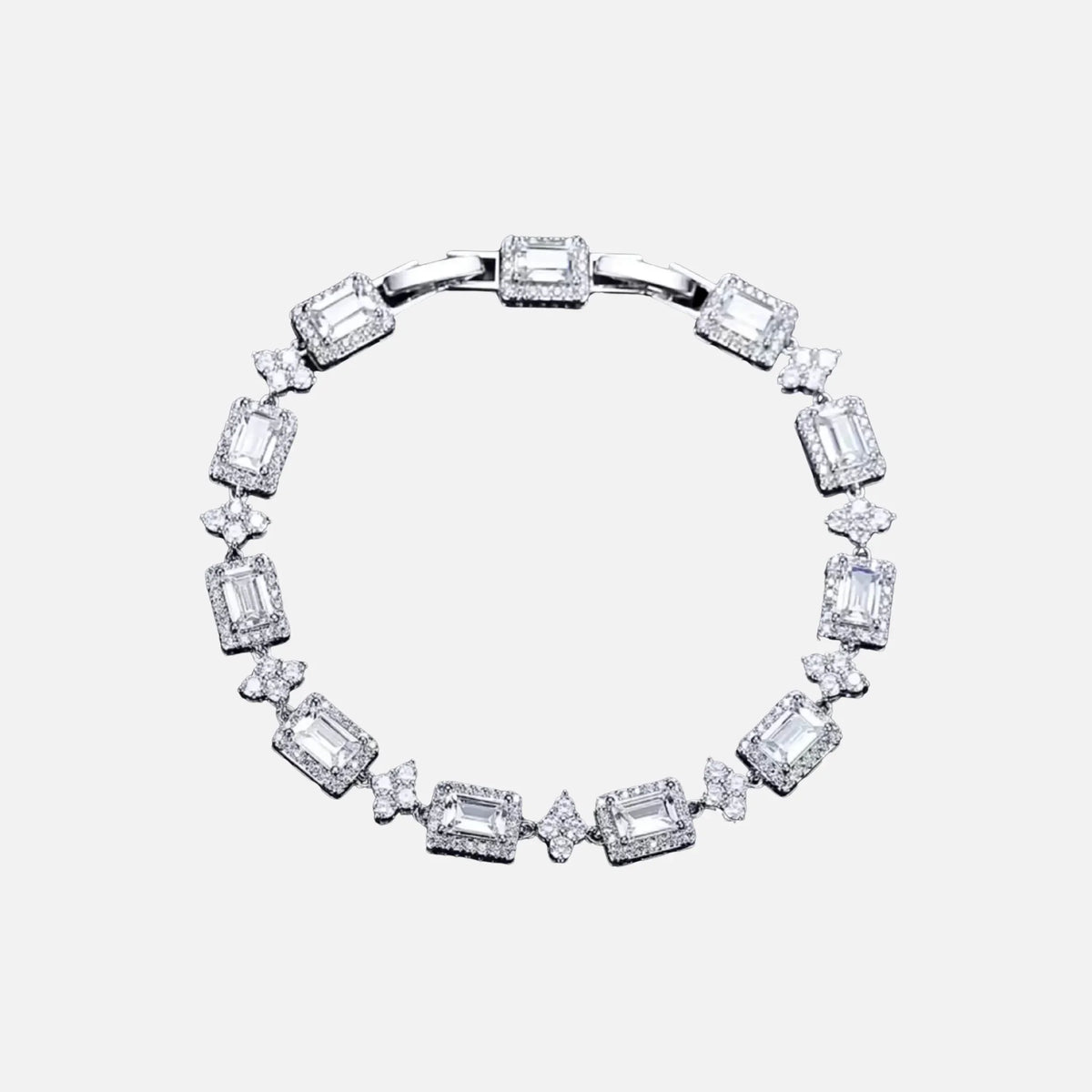 Star Crystal Bracelet - Silver