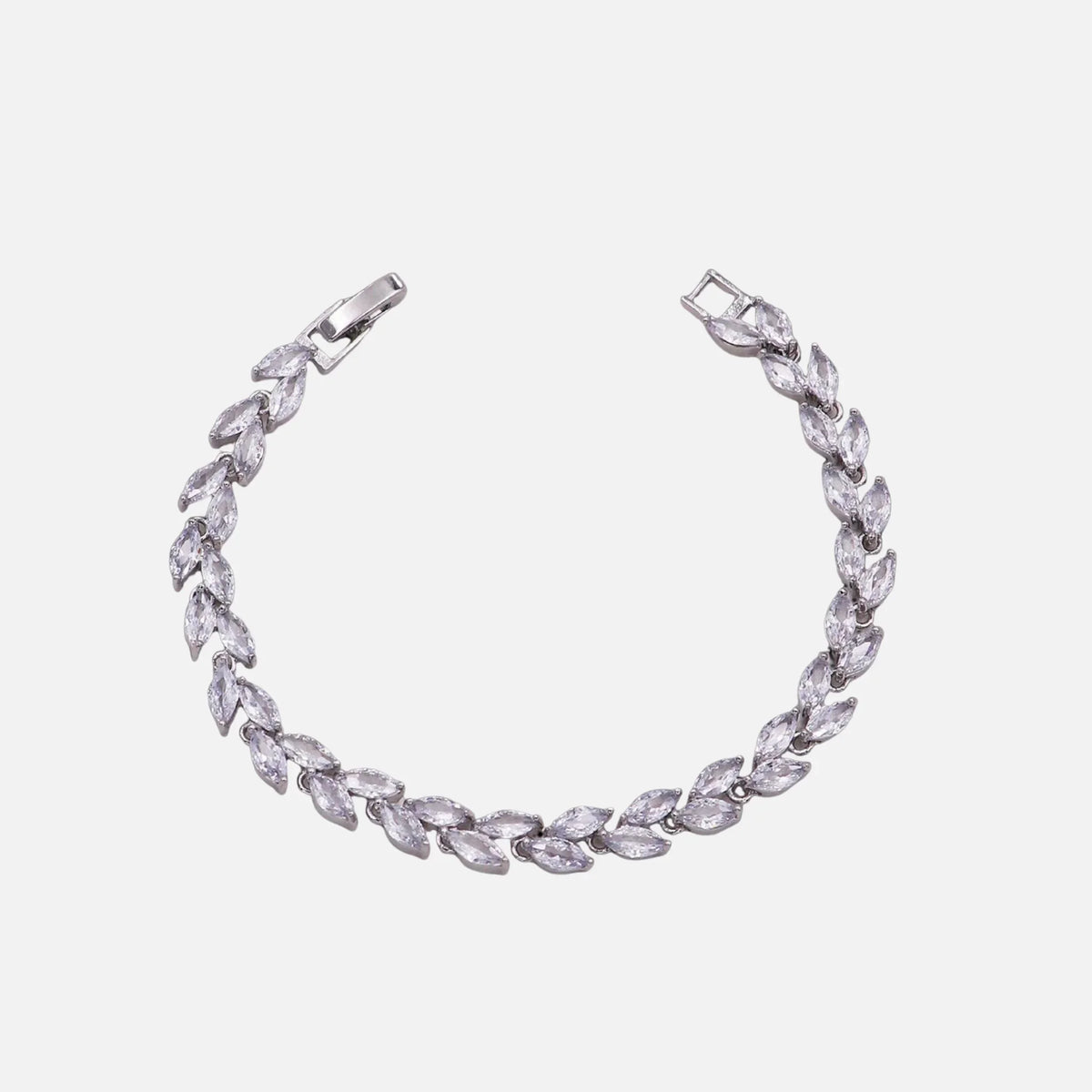 Leaf Bracelet - Silver