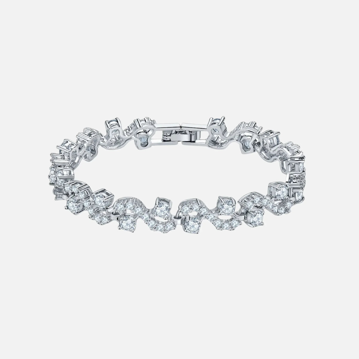 Arctic Wave Bracelet - Silver